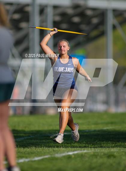 Thumbnail 1 in Danville, Meadowbrook Christian, Central Columbia (Girls Javelin) photogallery.
