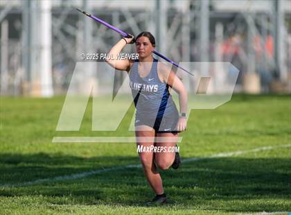 Thumbnail 2 in Danville, Meadowbrook Christian, Central Columbia (Girls Javelin) photogallery.