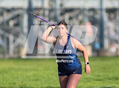 Thumbnail 1 in Danville, Meadowbrook Christian, Central Columbia (Girls Javelin) photogallery.