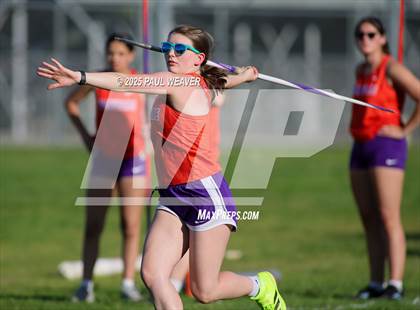 Thumbnail 2 in Danville, Meadowbrook Christian, Central Columbia (Girls Javelin) photogallery.