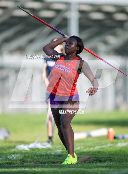 Thumbnail 3 in Danville, Meadowbrook Christian, Central Columbia (Girls Javelin) photogallery.