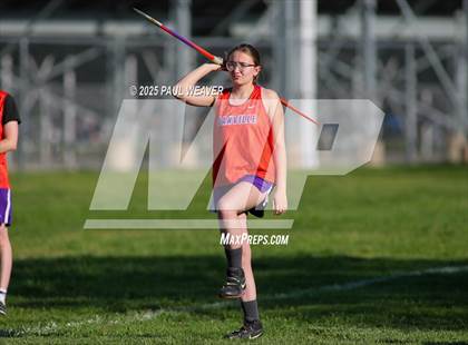 Thumbnail 3 in Danville, Meadowbrook Christian, Central Columbia (Girls Javelin) photogallery.