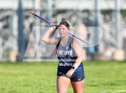 Thumbnail 3 in Danville, Meadowbrook Christian, Central Columbia (Girls Javelin) photogallery.