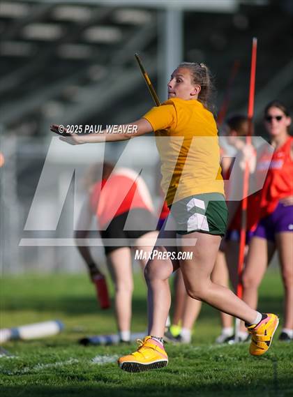 Thumbnail 3 in Danville, Meadowbrook Christian, Central Columbia (Girls Javelin) photogallery.