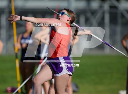 Thumbnail 1 in Danville, Meadowbrook Christian, Central Columbia (Girls Javelin) photogallery.