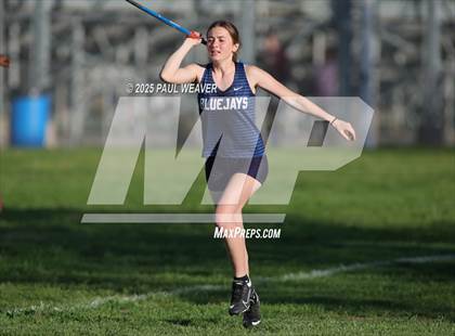 Thumbnail 2 in Danville, Meadowbrook Christian, Central Columbia (Girls Javelin) photogallery.