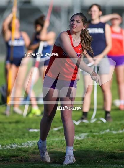 Thumbnail 3 in Danville, Meadowbrook Christian, Central Columbia (Girls Javelin) photogallery.