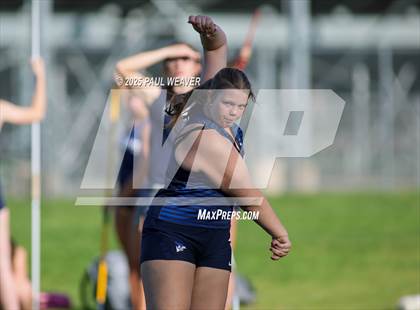 Thumbnail 1 in Danville, Meadowbrook Christian, Central Columbia (Girls Javelin) photogallery.