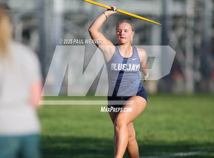 Thumbnail 3 in Danville, Meadowbrook Christian, Central Columbia (Girls Javelin) photogallery.