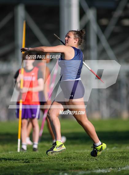 Thumbnail 1 in Danville, Meadowbrook Christian, Central Columbia (Girls Javelin) photogallery.
