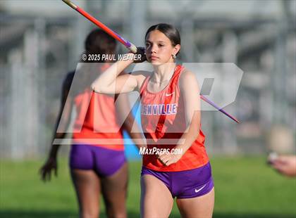 Thumbnail 2 in Danville, Meadowbrook Christian, Central Columbia (Girls Javelin) photogallery.