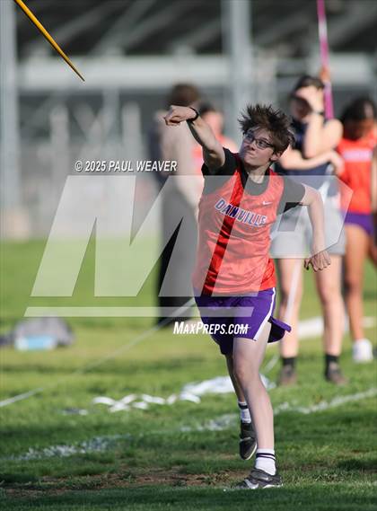 Thumbnail 3 in Danville, Meadowbrook Christian, Central Columbia (Girls Javelin) photogallery.