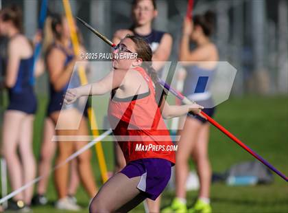 Thumbnail 3 in Danville, Meadowbrook Christian, Central Columbia (Girls Javelin) photogallery.