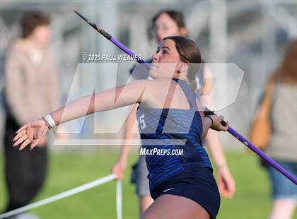 Thumbnail 2 in Danville, Meadowbrook Christian, Central Columbia (Girls Javelin) photogallery.