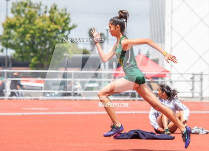 Thumbnail 2 in CIF NCS Bay Shore Area Track Meet (Girls Track and Field) photogallery.