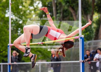 Thumbnail 2 in CIF NCS Bay Shore Area Track Meet (Girls Track and Field) photogallery.