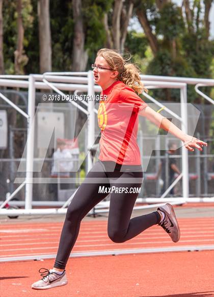 Thumbnail 3 in CIF NCS Bay Shore Area Track Meet (Girls Track and Field) photogallery.