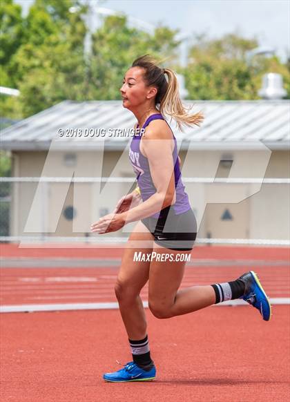 Thumbnail 2 in CIF NCS Bay Shore Area Track Meet (Girls Track and Field) photogallery.