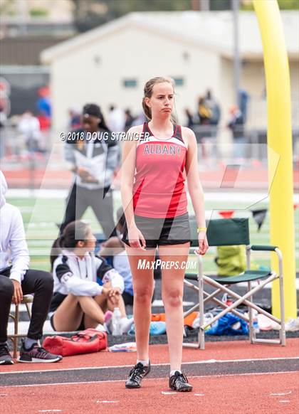 Thumbnail 3 in CIF NCS Bay Shore Area Track Meet (Girls Track and Field) photogallery.