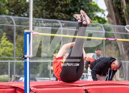 Thumbnail 1 in CIF NCS Bay Shore Area Track Meet (Girls Track and Field) photogallery.