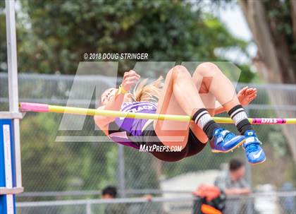 Thumbnail 2 in CIF NCS Bay Shore Area Track Meet (Girls Track and Field) photogallery.
