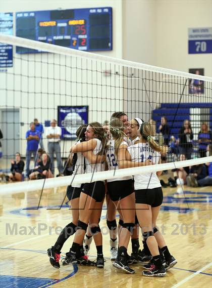 Thumbnail 2 in Andover vs Valley Center (KSHSAA 5A Sub-State Tournament) photogallery.