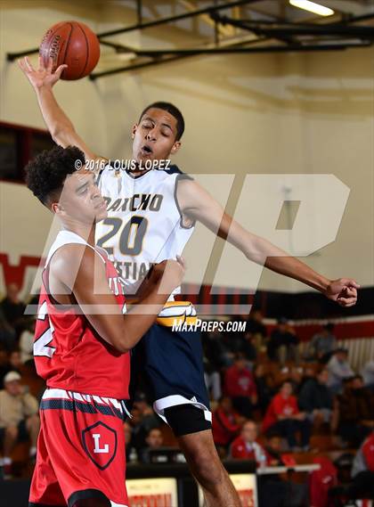 Thumbnail 2 in Rancho Christian vs. Orange Lutheran (Battlezone Tournament) photogallery.