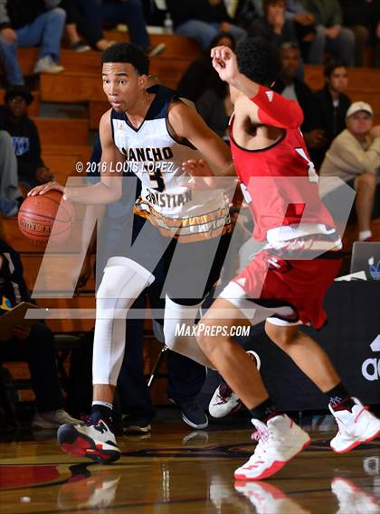 Thumbnail 1 in Rancho Christian vs. Orange Lutheran (Battlezone Tournament) photogallery.