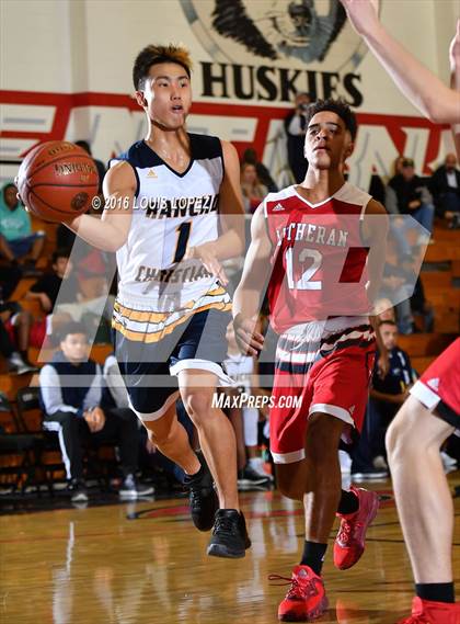 Thumbnail 3 in Rancho Christian vs. Orange Lutheran (Battlezone Tournament) photogallery.