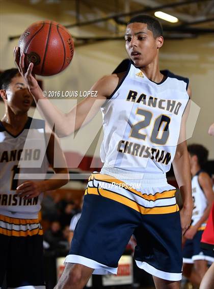 Thumbnail 2 in Rancho Christian vs. Orange Lutheran (Battlezone Tournament) photogallery.