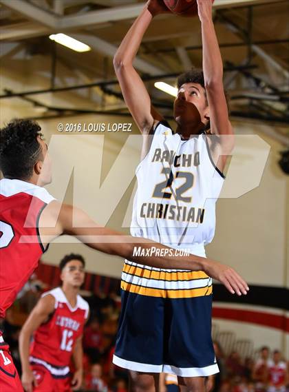 Thumbnail 1 in Rancho Christian vs. Orange Lutheran (Battlezone Tournament) photogallery.