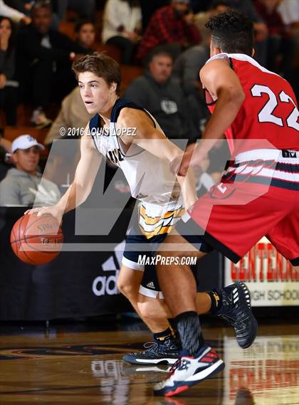 Thumbnail 1 in Rancho Christian vs. Orange Lutheran (Battlezone Tournament) photogallery.