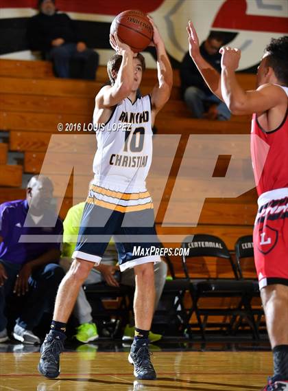 Thumbnail 2 in Rancho Christian vs. Orange Lutheran (Battlezone Tournament) photogallery.