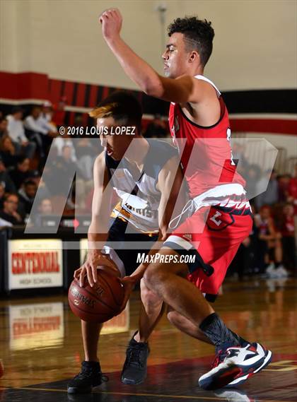 Thumbnail 3 in Rancho Christian vs. Orange Lutheran (Battlezone Tournament) photogallery.