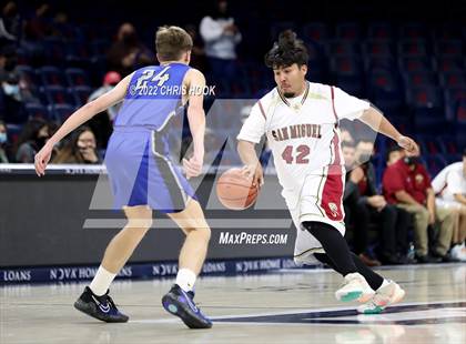 Thumbnail 1 in Desert Christian vs San Miguel (MLK Basketball Classic) photogallery.
