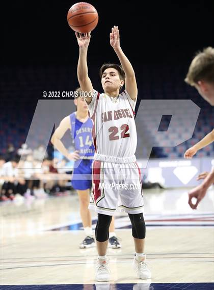 Thumbnail 3 in Desert Christian vs San Miguel (MLK Basketball Classic) photogallery.