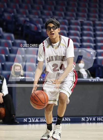 Thumbnail 2 in Desert Christian vs San Miguel (MLK Basketball Classic) photogallery.