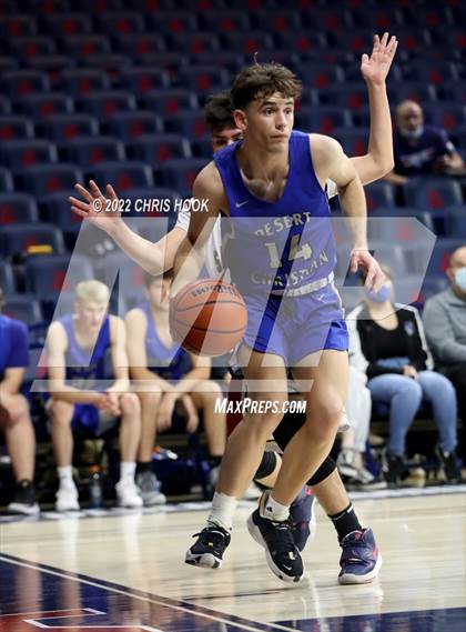 Thumbnail 3 in Desert Christian vs San Miguel (MLK Basketball Classic) photogallery.