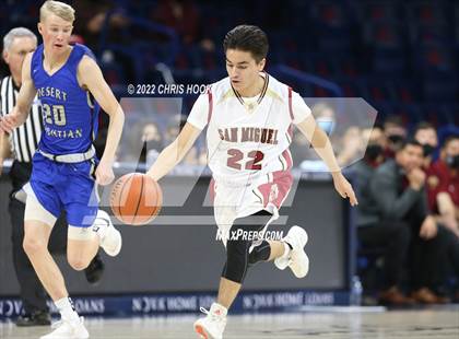 Thumbnail 2 in Desert Christian vs San Miguel (MLK Basketball Classic) photogallery.