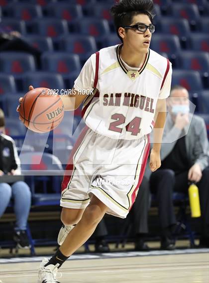 Thumbnail 3 in Desert Christian vs San Miguel (MLK Basketball Classic) photogallery.