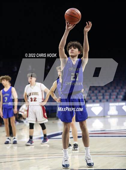 Thumbnail 3 in Desert Christian vs San Miguel (MLK Basketball Classic) photogallery.