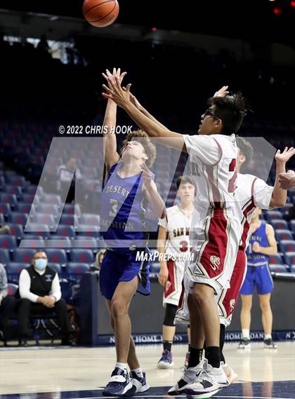 Thumbnail 3 in Desert Christian vs San Miguel (MLK Basketball Classic) photogallery.