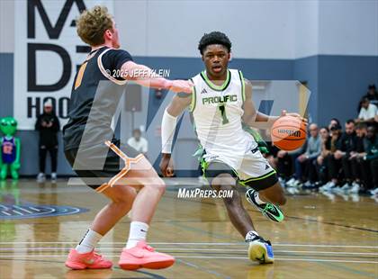 Thumbnail 1 in Iowa United vs Prolific Prep (Made Hoops - Miami Tip-Off) photogallery.