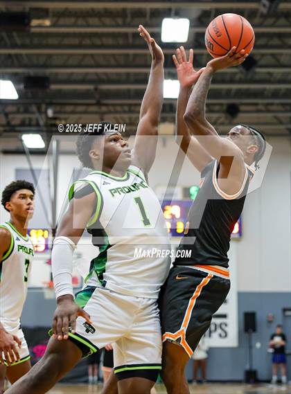 Thumbnail 2 in Iowa United vs Prolific Prep (Made Hoops - Miami Tip-Off) photogallery.