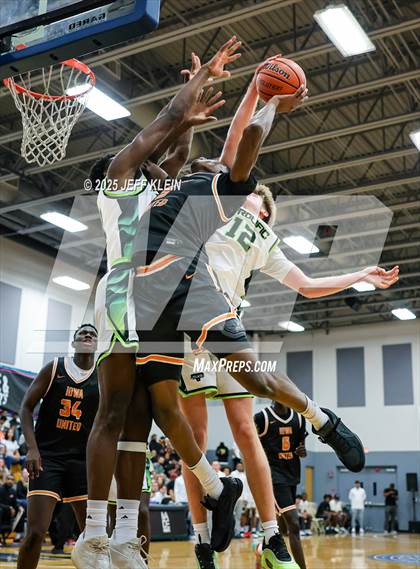 Thumbnail 1 in Iowa United vs Prolific Prep (Made Hoops - Miami Tip-Off) photogallery.