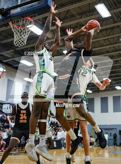 Thumbnail 2 in Iowa United vs Prolific Prep (Made Hoops - Miami Tip-Off) photogallery.