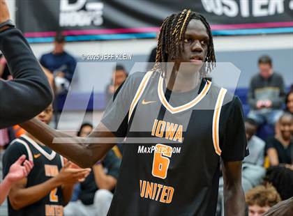 Thumbnail 3 in Iowa United vs Prolific Prep (Made Hoops - Miami Tip-Off) photogallery.