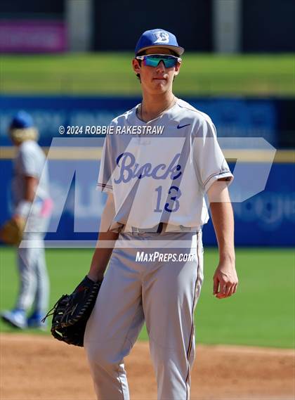 Thumbnail 1 in London vs. Brock (UIL 3A Baseball Semifinal) photogallery.
