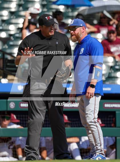 Thumbnail 2 in London vs. Brock (UIL 3A Baseball Semifinal) photogallery.