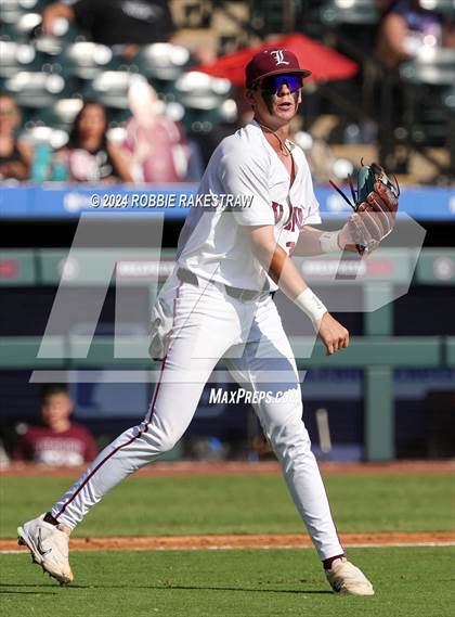 Thumbnail 3 in London vs. Brock (UIL 3A Baseball Semifinal) photogallery.